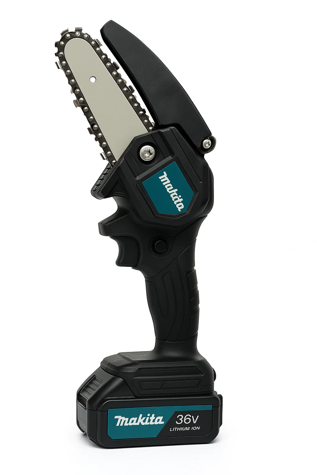 CortaPro® Mini motosierra Makita inalámbrica y portátil