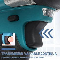 KIT : 2X1 TALADO INALAMBRICO + FUNCION PISTOLA DE IMPACTO + 26 ACESORIOS + 2 BACTERIA