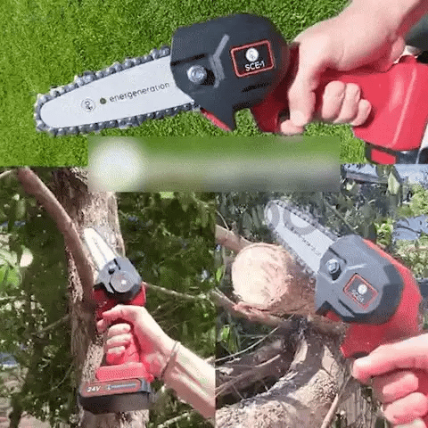 CortaPro® Mini motosierra Makita inalámbrica y portátil