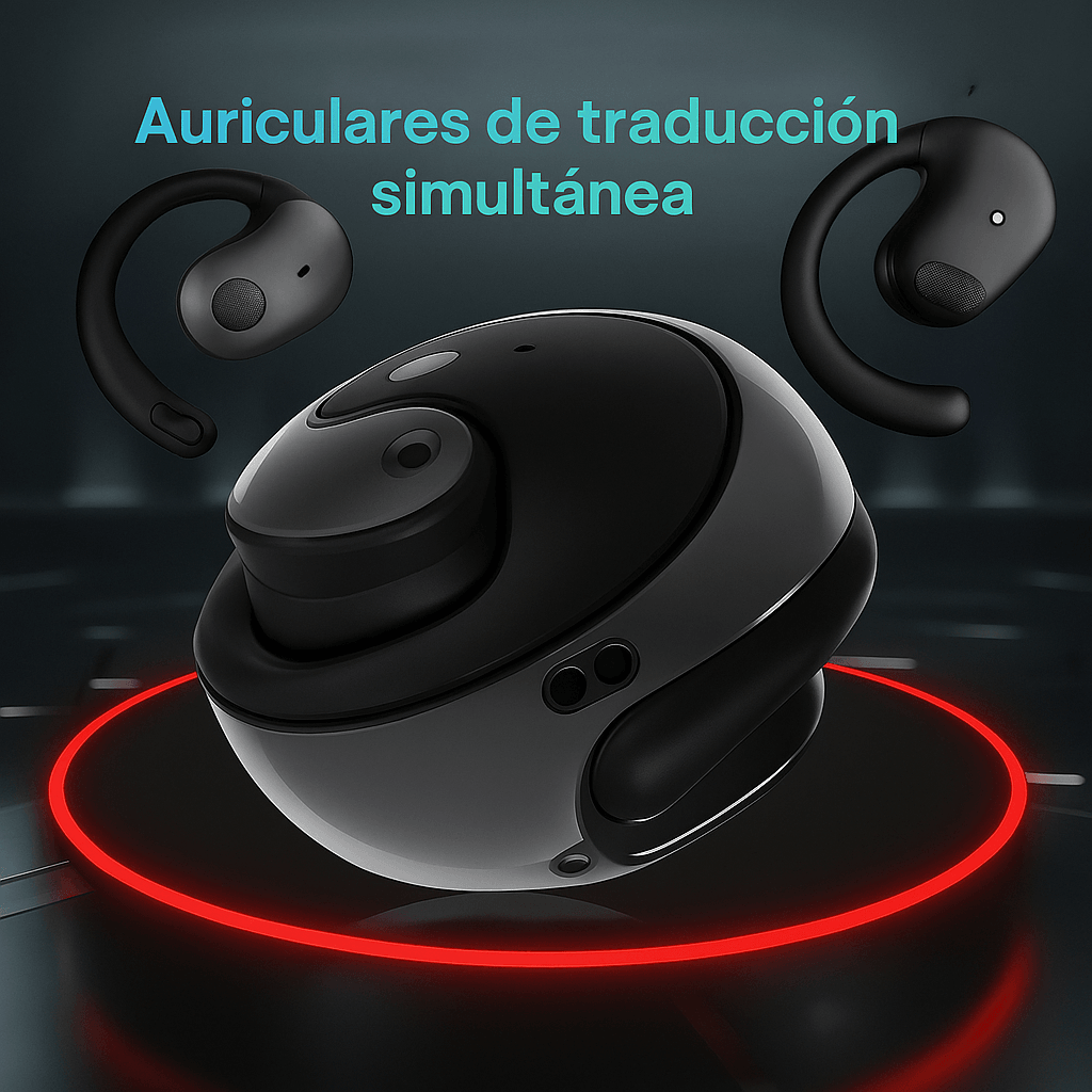 Auriculares Bluetooth de traducción con Inteligencia Artificial+Obsequio