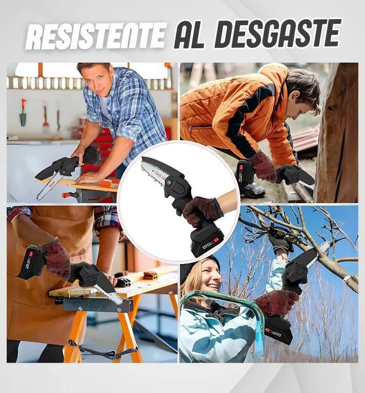 CortaPro® Mini motosierra Makita inalámbrica y portátil