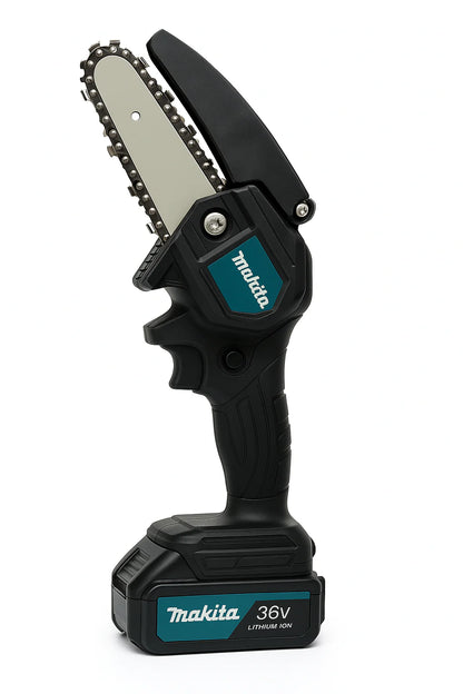CortaPro® Mini motosierra Makita inalámbrica y portátil
