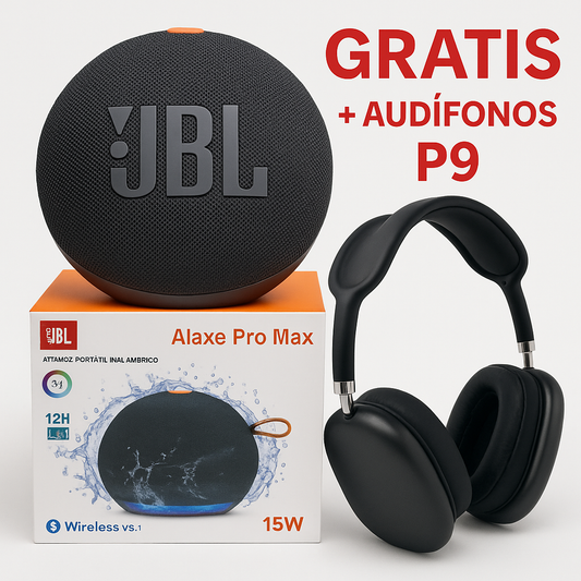 Alexa® Combo Parlante Inteligente 5.1 + Gratis Audífonos Bluetooth P9 Gamer
