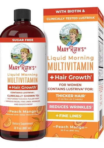 Uro Probióticos Vaginales x 60 capsulas + Mary Ruth's Multivitamínico Líquido x 887 ml | Original importado