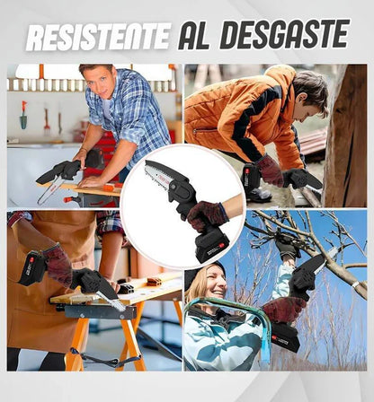 CortaPro® Mini motosierra Makita inalámbrica y portátil